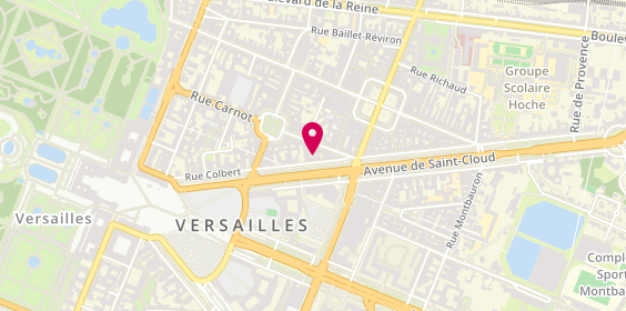 Plan de Marie Lombardi, 17 avenue de Saint-Cloud, 78000 Versailles