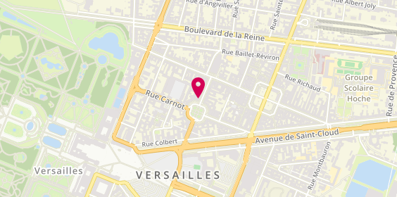 Plan de Franck Provost, 9 Rue Hoche, 78000 Versailles
