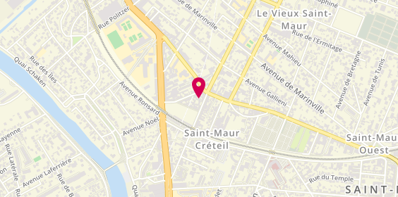 Plan de Jean-Louis David, 6 Rue des Remises, 94100 Saint-Maur-des-Fossés