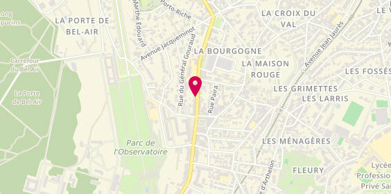 Plan de Jean Louis David, 24 Rue de la République, 92190 Meudon