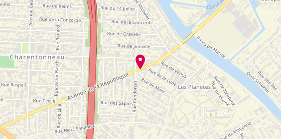 Plan de L'Atelier, 210 Avenue de la Republique, 94700 Maisons-Alfort