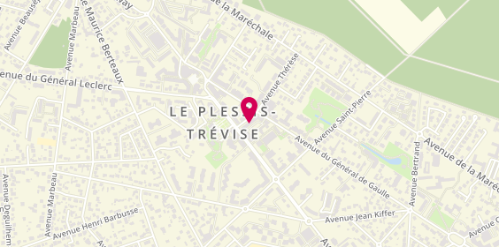 Plan de Salon Y, 4 avenue Thérèse, 94420 Le Plessis-Trévise