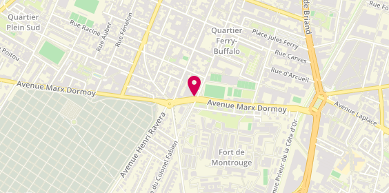 Plan de BERTHET Isabelle, 70 Avenue Marx Dormoy, 92120 Montrouge