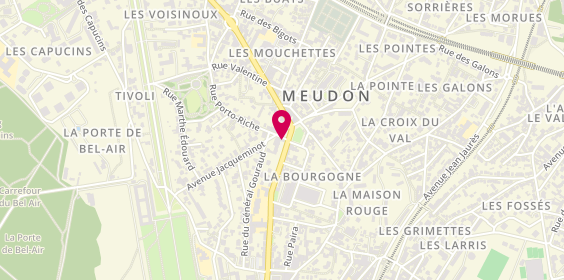 Plan de L’Atelier, 1 place Rabelais, 92190 Meudon