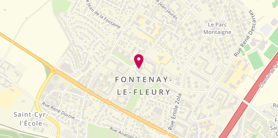 Plan de Valérie Coiffure, avenue Jean Lurçat, 78330 Fontenay-le-Fleury
