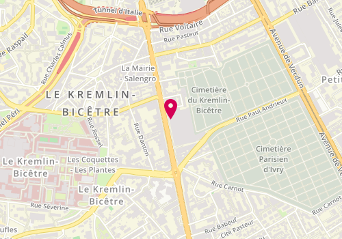 Plan de Franck Provost, C. Commercial Okabé
63 avenue de Fontainebleau, 94270 Le Kremlin-Bicêtre