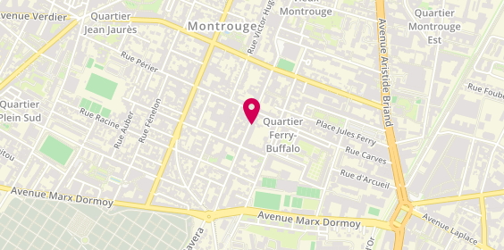Plan de Mariciel, 123 avenue Henri Ginoux, 92120 Montrouge