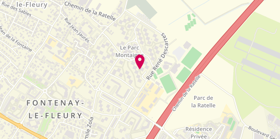 Plan de Studio Coiffure, Residence Montaigne
1 Square Watteau, 78330 Fontenay-le-Fleury