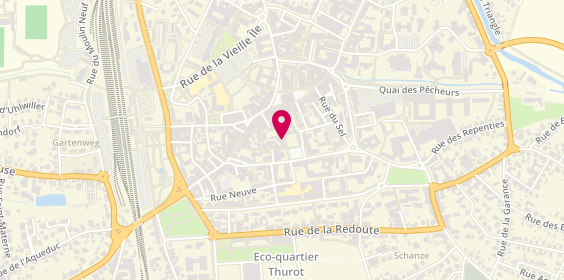 Plan de Coiffure Mise en Scène, 12 Rue Georges Clemenceau, 67500 Haguenau