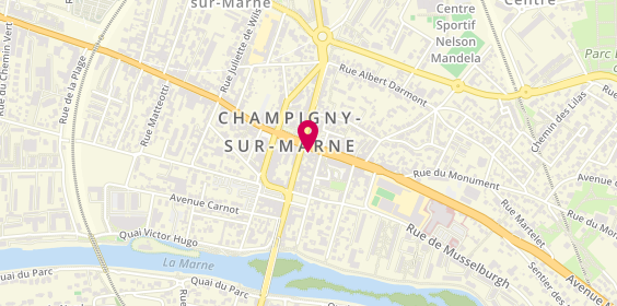 Plan de 24 Th Street Barber, 22 Rue Louis Talamoni, 94500 Champigny-sur-Marne