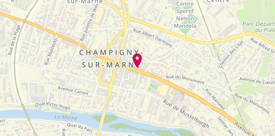 Plan de Pretty 55, 55 Rue Louis Talamoni, 94500 Champigny-sur-Marne