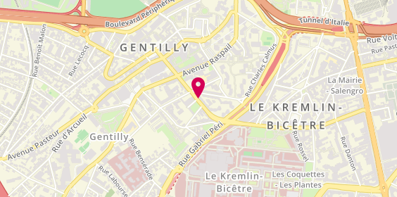 Plan de Idéal Beauté, 27 avenue Jean Jaurès, 94250 Gentilly