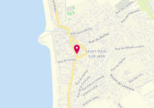 Plan de Le Saint Pair, 171 Rue Sainte-Anne, 50380 Saint-Pair-sur-Mer