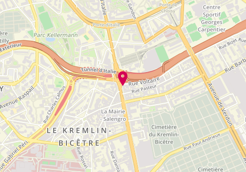 Plan de Salon Marie-Claire, 9 avenue de Fontainebleau, 94270 Le Kremlin-Bicêtre