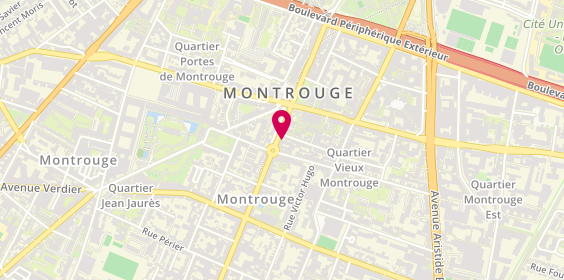 Plan de THOMAS Valérie, 55 avenue de la République, 92120 Montrouge