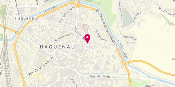 Plan de L'Adresse, 152 Grand Rue, 67500 Haguenau