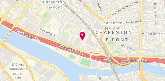 Plan de LEGAY Karine, Bât 1 9 Rue Victor Hugo, 94220 Charenton-le-Pont
