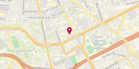 Plan de Emilie Vany - Coiffure, Tour Bergame
3 avenue de Choisy, 75013 Paris