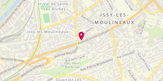 Plan de New Cut, 36 avenue Victor Cresson, 92130 Issy-les-Moulineaux