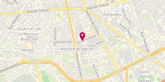 Plan de Domone, 21 Rue de la Vistule, 75013 Paris