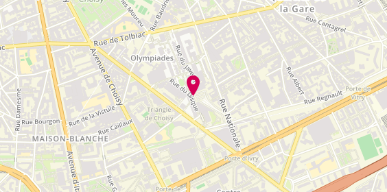 Plan de Kelyne, 22 Rue du Disque, 75013 Paris