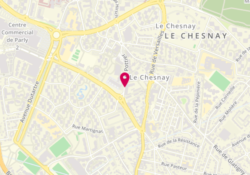 Plan de Atmosphair, 24 Rue Pottier, 78150 Le Chesnay