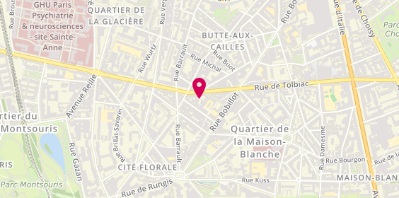 Plan de Camille Albane, 207 Rue de Tolbiac, 75013 Paris