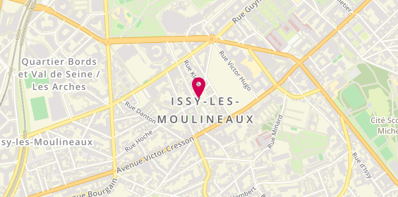 Plan de Mo'Tif Coiffure Mixte, 2 place Bonaventure Leca, 92130 Issy-les-Moulineaux
