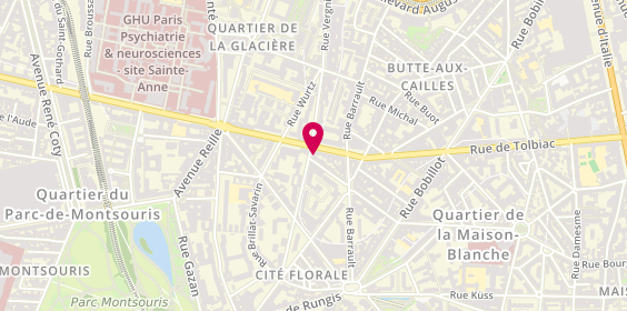 Plan de Peigne Fin, 227 Rue de Tolbiac, 75013 Paris