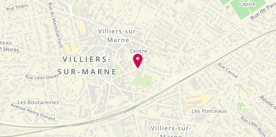 Plan de Coiffure Création, 57 Rue du Général de Gaulle, 94350 Villiers-sur-Marne