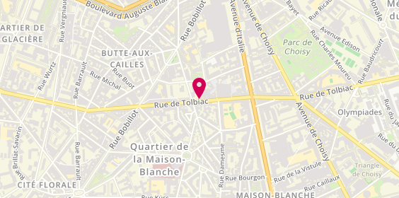 Plan de Silex, 156 Rue de Tolbiac, 75013 Paris