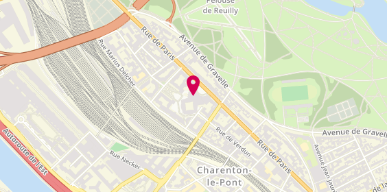 Plan de Eric Stipa, 3 place des Marseillais, 94220 Charenton-le-Pont