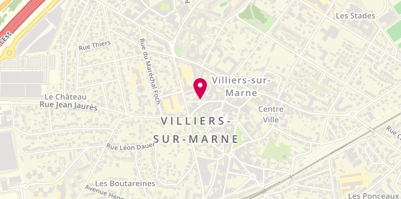 Plan de Univers Styl, 1 place des Tilleuls, 94350 Villiers-sur-Marne