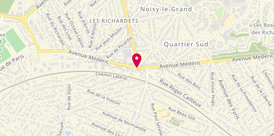 Plan de Noella & Thierry, 100 avenue Médéric, 93160 Noisy-le-Grand