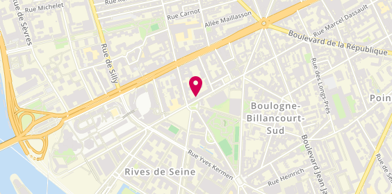 Plan de Costi Coiffure - Coiffeur Boulogne Billancourt, 164 Rue du Vieux Pont de Sèvres, 92100 Boulogne-Billancourt