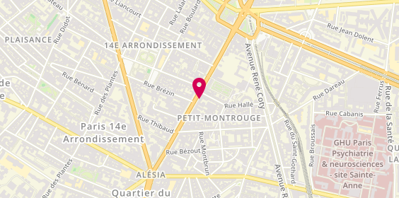 Plan de Saint Algue, 27 avenue du Général Leclerc, 75014 Paris