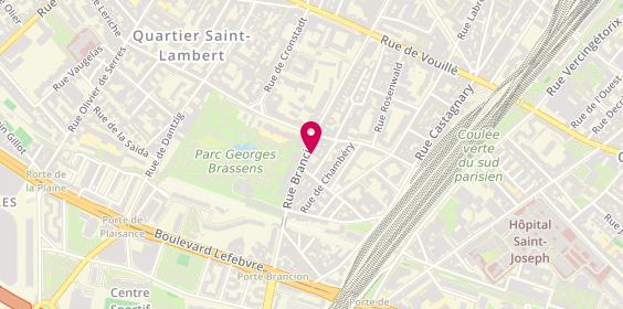 Plan de AMROUN Madjid, 79 Rue Brancion, 75015 Paris