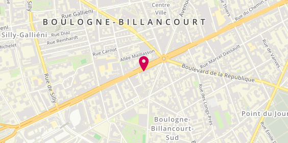 Plan de Gianni Capelli, 11 Av. Du Général Leclerc, 92100 Boulogne-Billancourt