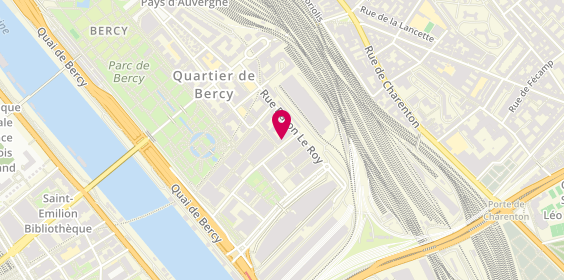 Plan de Gina Gino, 59 Rue des Pirogues de Bercy, 75012 Paris