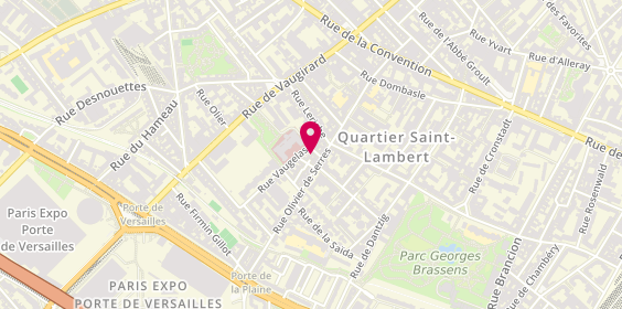 Plan de Personnalise et Coiffe, 62 Rue Olivier de Serres, 75015 Paris