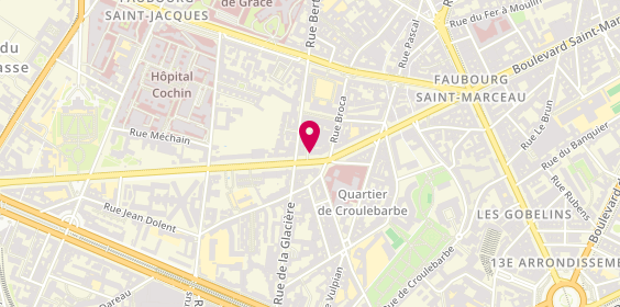 Plan de Barbe Bleue, 44 Boulevard Arago, 75013 Paris
