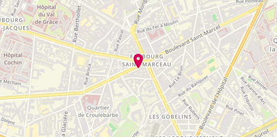 Plan de Marc Antoine Arago / Expert Visagisme /relooking, 5 Boulevard Arago, 75013 Paris