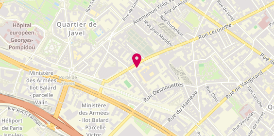 Plan de Tchip Coiffure, 337 Rue Lecourbe, 75015 Paris