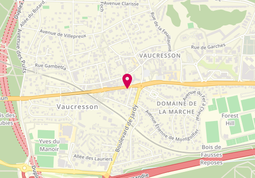 Plan de Jean Louis David - Coiffeur Vaucresson, 85 Boulevard de la République, 92420 Vaucresson