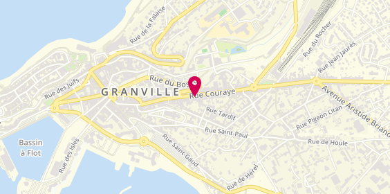 Plan de Nouvelle Vague, 98 Rue Couraye, 50400 Granville