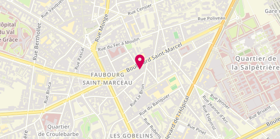 Plan de Nicolas D, 61 Boulevard Saint Marcel, 75013 Paris
