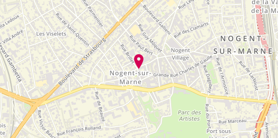 Plan de Ô Mains d'Argent, 14 Rue des Héros Nogentais, 94130 Nogent-sur-Marne
