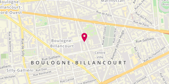 Plan de Georges Tayar - Coiffeur Boulogne Billancourt, 108 Boulevard Jean Jaurès, 92100 Boulogne-Billancourt