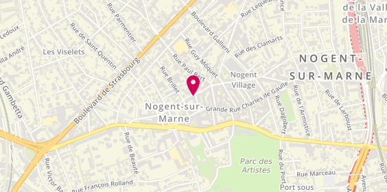 Plan de Le TWENTY, 20 Rue des Héros Nogentais, 94130 Nogent-sur-Marne