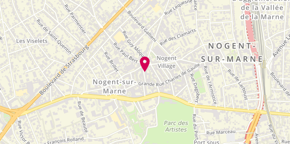 Plan de Dessange, 16 Rue Paul Bert, 94130 Nogent-sur-Marne